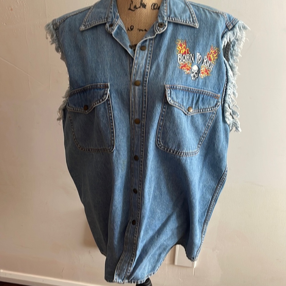 Biker Design vest